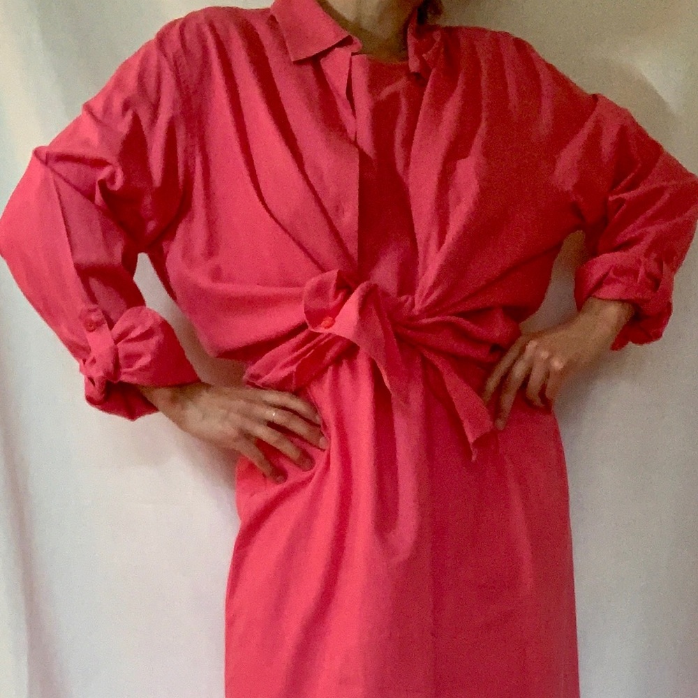 LIZ BAKER CLASSIC DRESS AND SHIRT SET